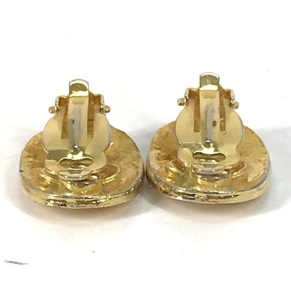 CHANEL vintage CC CC Mark Accessories Earrings Metal Gold - Picture 13 of 15